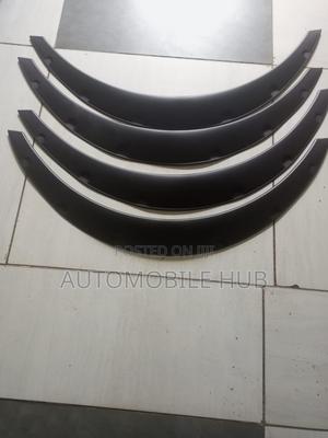 4pcs Black Fender Flares Universal Fit - thumbnail 2