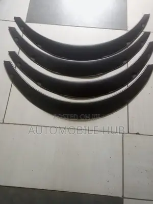4pcs Black Fender Flares Universal Fit
