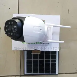 V380 10x Zoom Double-Lens 4g Sim-Card Solar Power Batterycam