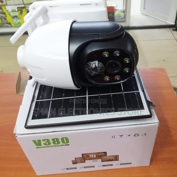 Solarpanel Security PTZ Surveillance Camera V380 Pro 4g Sim - main view