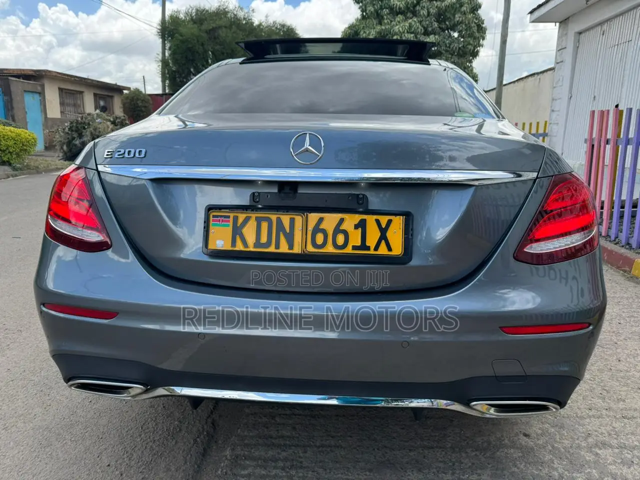 Mercedes-Benz E200 2017 Gray
