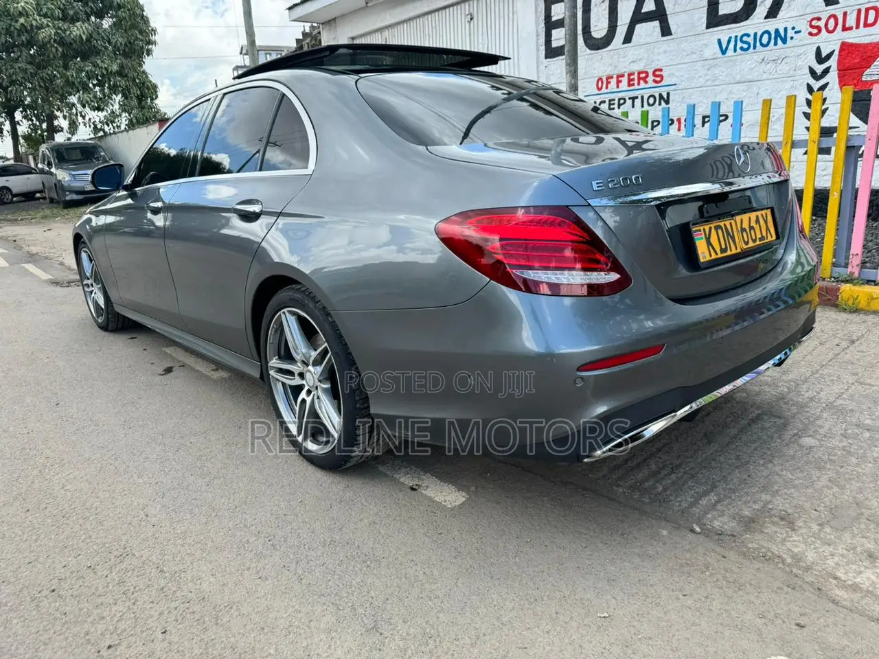 Mercedes-Benz E200 2017 Gray
