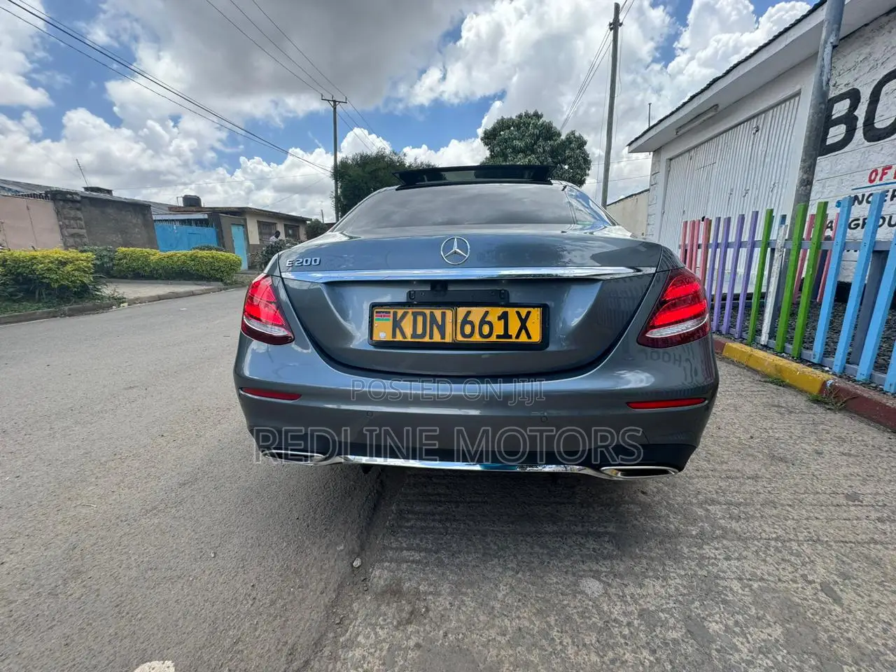 Mercedes-Benz E200 2017 Gray