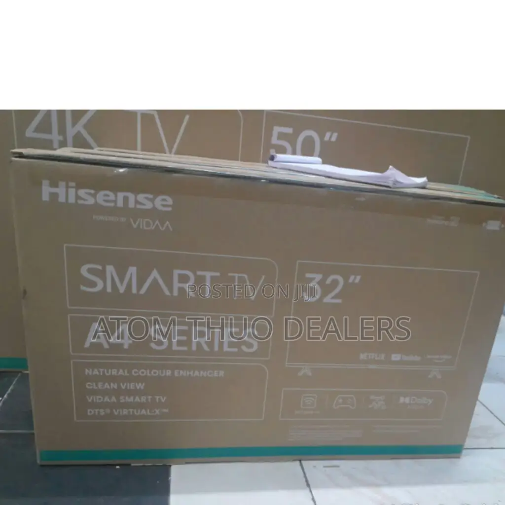 Hisense 32" Smart Tv A4series VIDAA Smart Tv