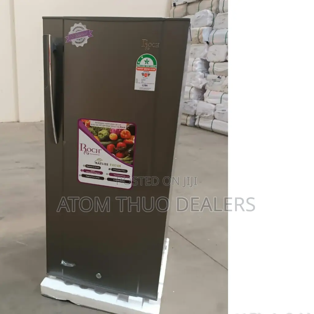 Grey 150 Litres Roch 190SI Single Door Fridge