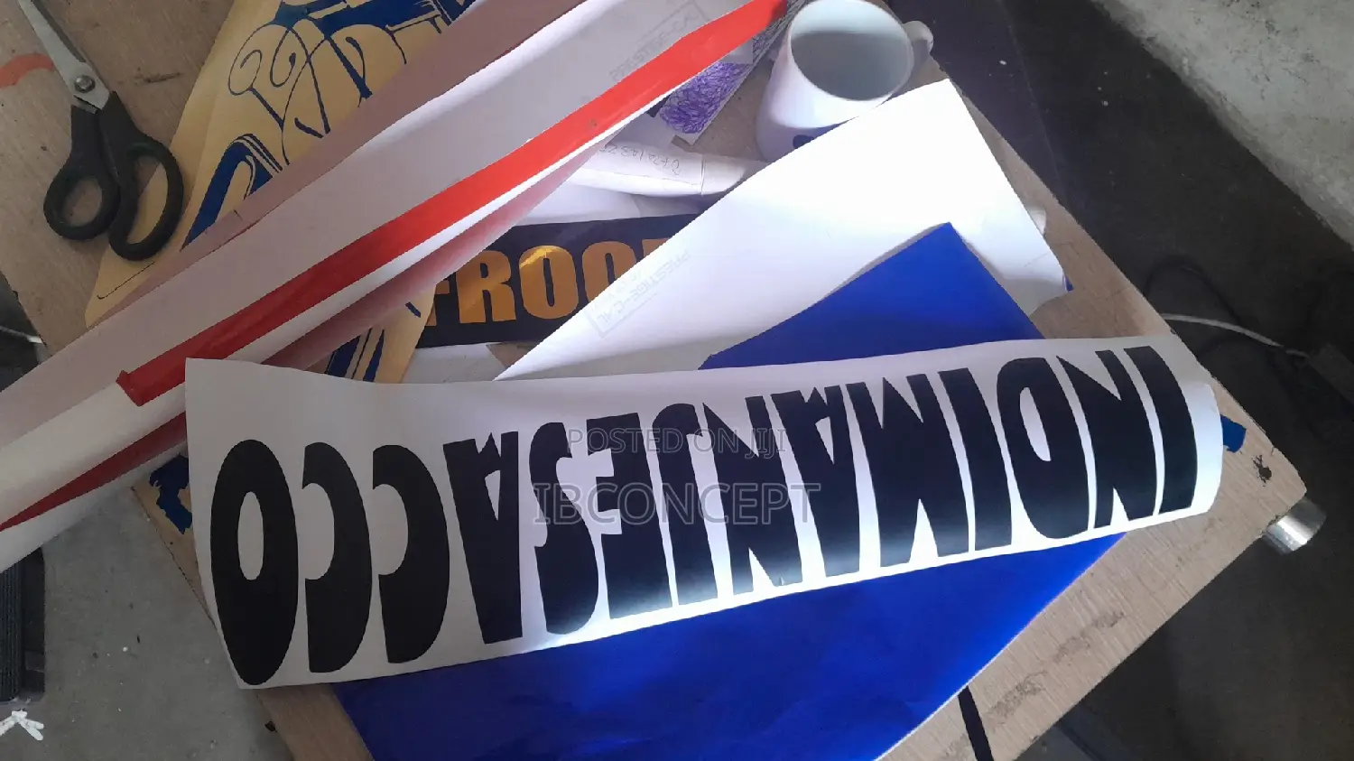 Matatu Stickers Printing