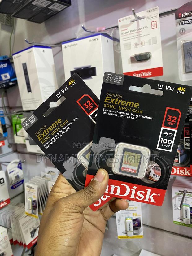 Sandisk 64GB Extreme SDHC Camera Memory Card 170 MB/S - thumbnail 4