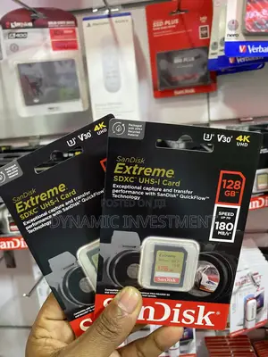 Sandisk Extreme Sd Uhs I 128gb Camera Memory Card