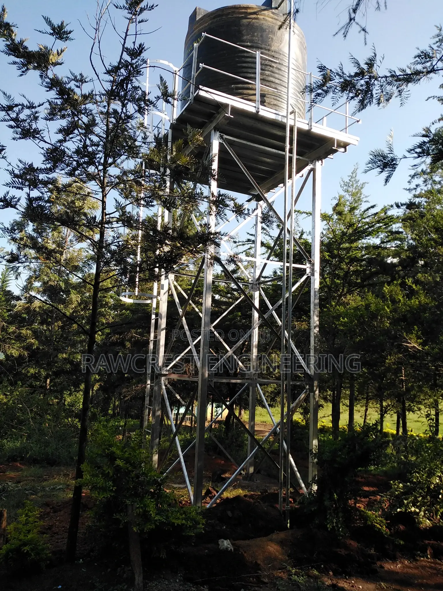 Water Tower Installation