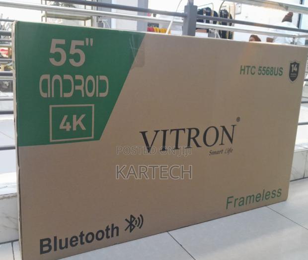 55" Vitron Smart Android Frameless Tv - main view