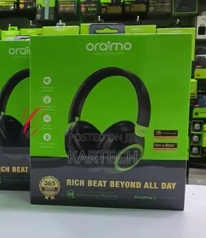 Oraimo Boompop 2 OHP-610 Wireless Deep Bass Headphones