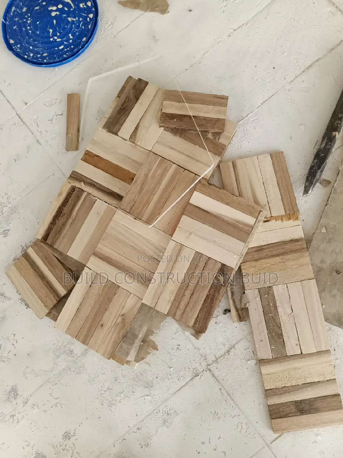 Black Wood Parquet Flooring Services in Kenya.