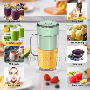 Portable Rechargeable Blender Cup With Handle Design