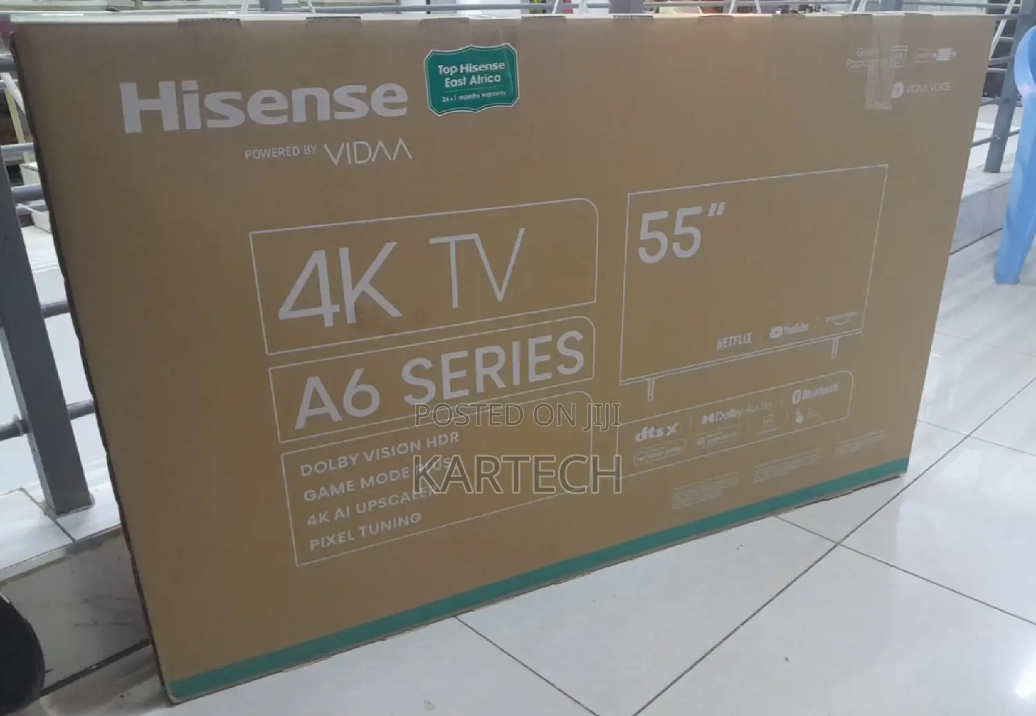 Hisense 55" 55a6k Uhd Smart Tv Vidaa