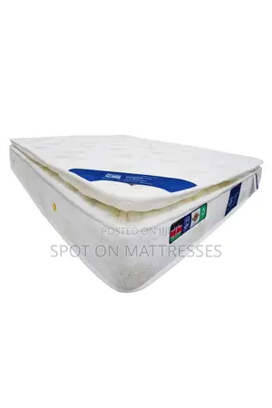 5by6 12inch Orthopaedic Pillowtop Spring Mattresses + Free Delivery.