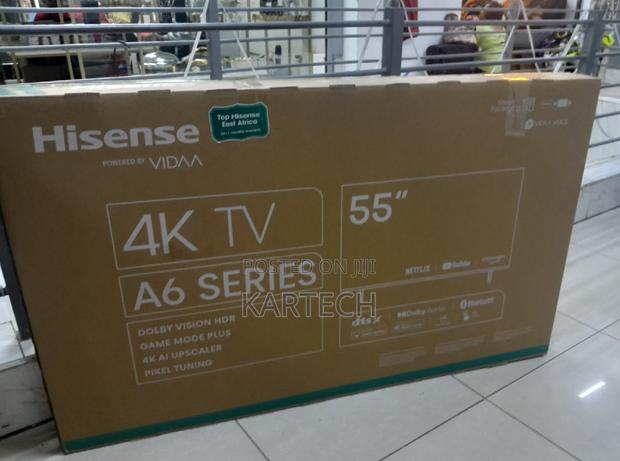 Hisense 55" 55a6k Uhd Smart Tv Vidaa With Bluetooth, - main view