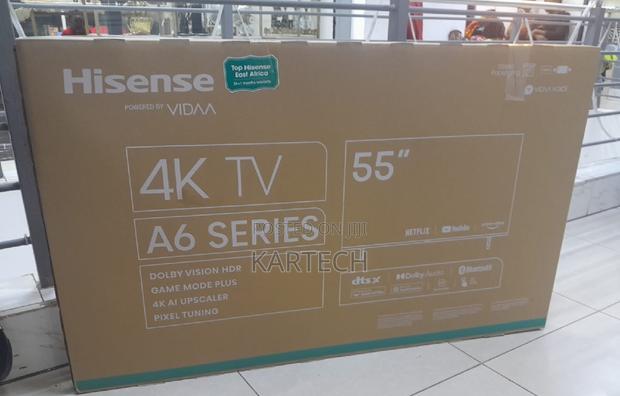 Hisense 55" 55a6k Uhd Smart Tv Vidaa With Bluetooth, - thumbnail 2