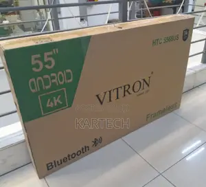 Vitron 55" Smart Android Tv With Bluetooth