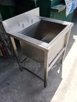 Washing Sink Stainless Steel ( Commercial Sink Single Bowl)