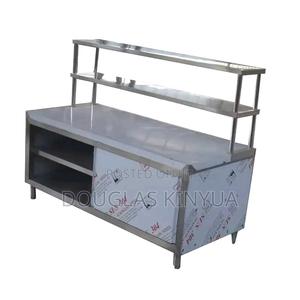 Stainless Steel Prep Working Table Cabinet. - thumbnail 2
