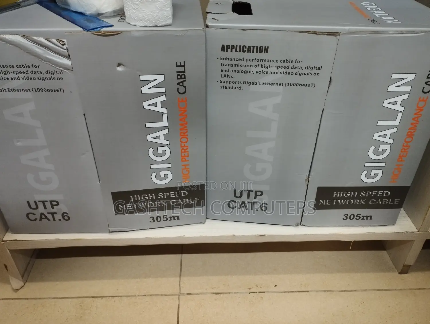 Gigalan Cat 6 Cable - Indoor