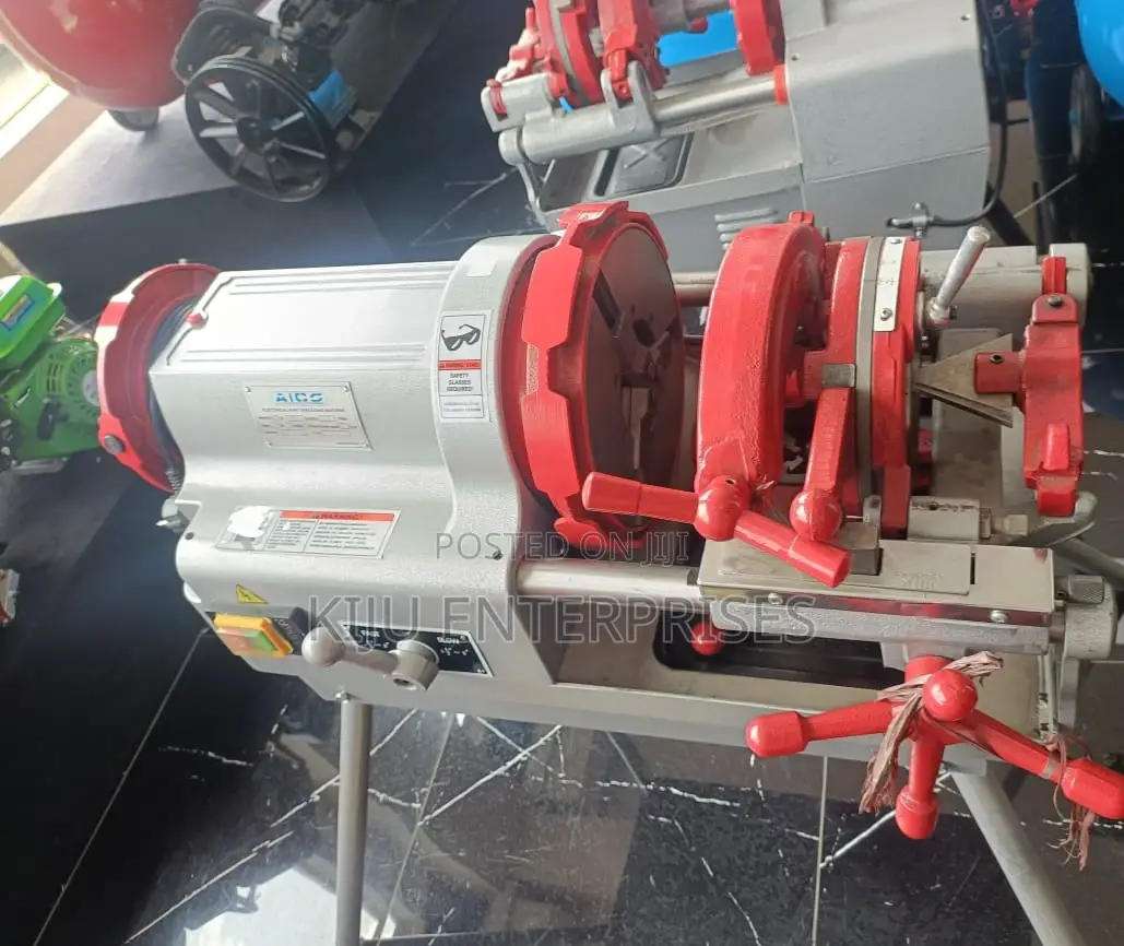Pipe Threading Machine Available With Electric Powered
