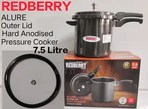 Redberry Premium Range Hard Anodised Pressure Cooker