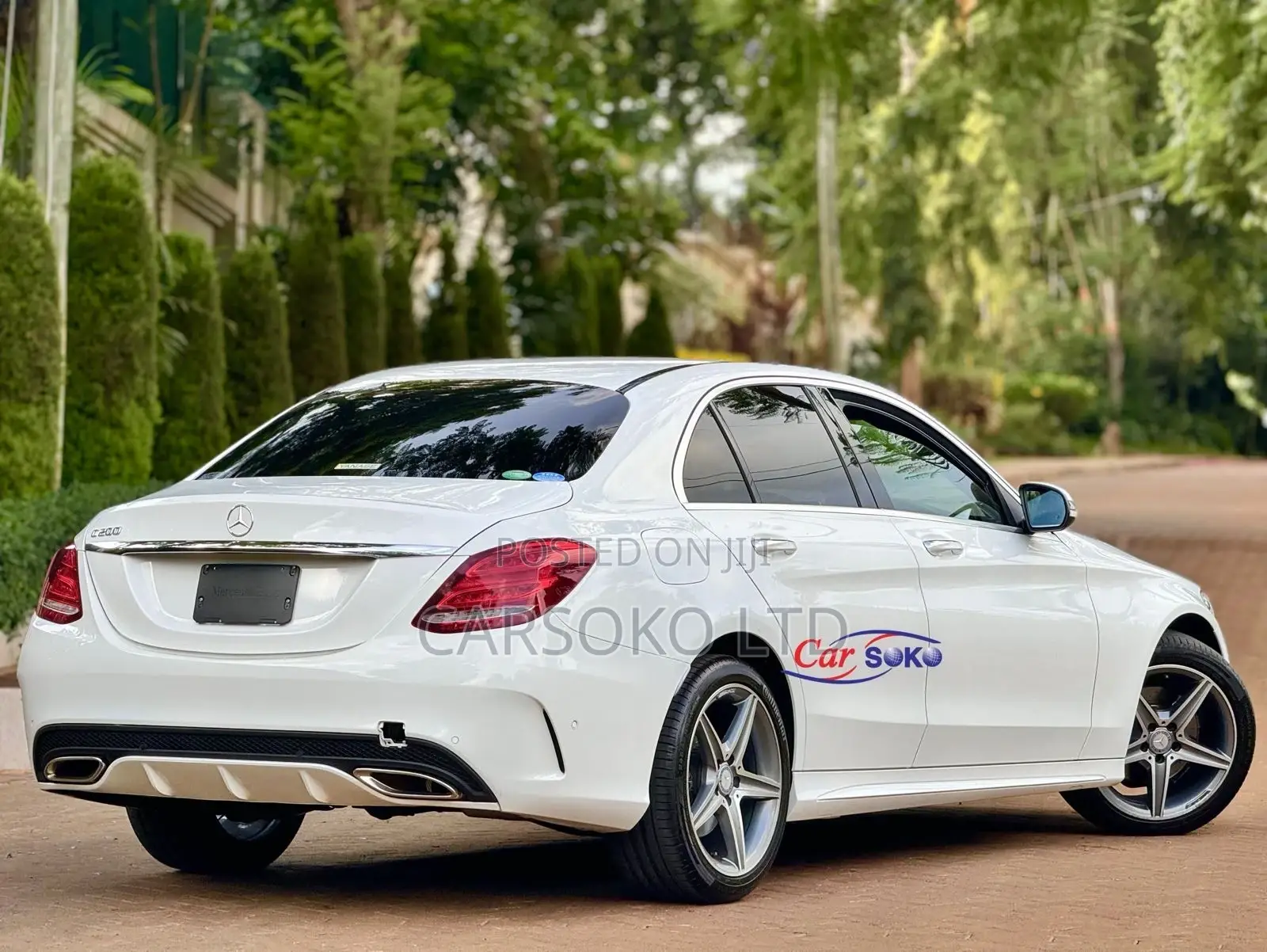 Mercedes-Benz C200 2017 White