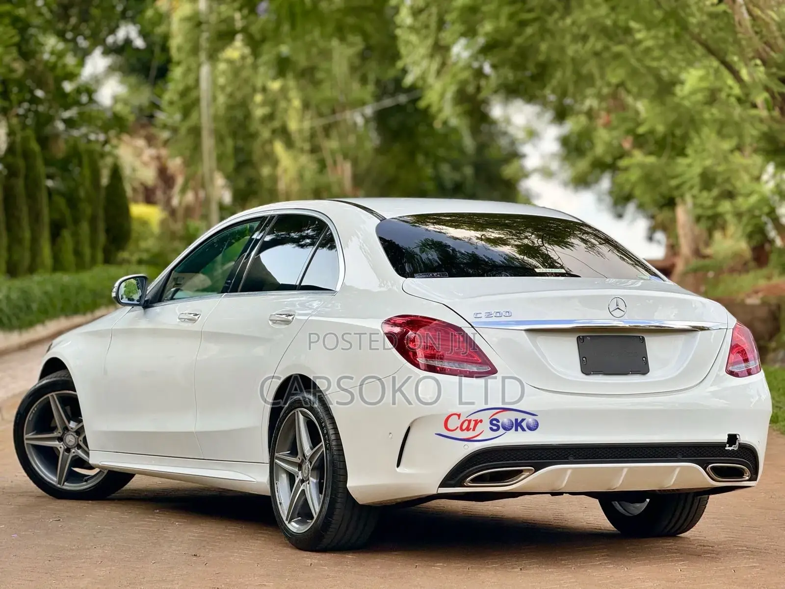 Mercedes-Benz C200 2017 White