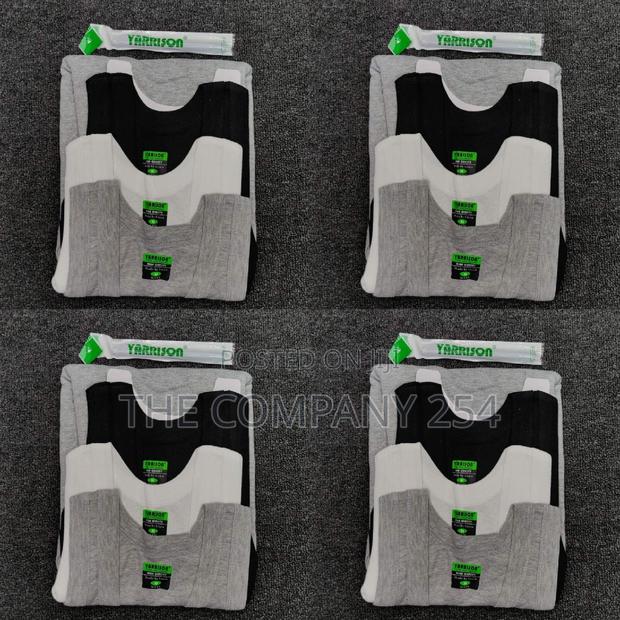 Designer Mens Colored Quality Cotton 3-Color Yarrison Vest. - thumbnail 2