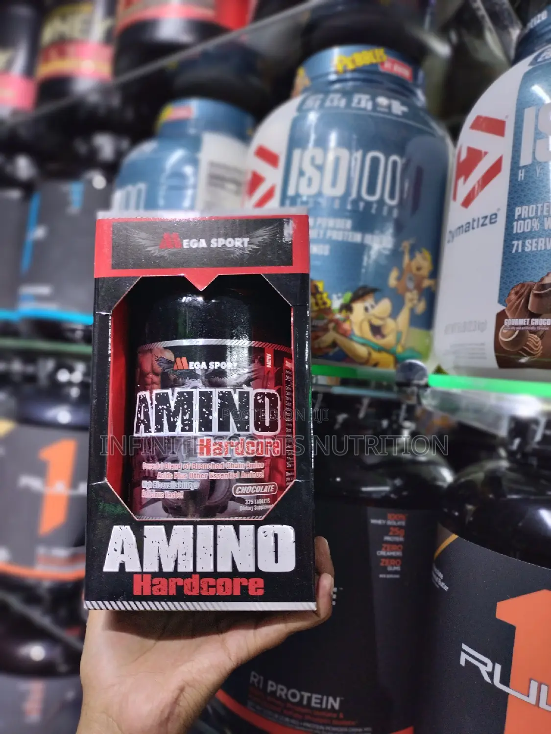Amino Hardcore 325 Tabs (Mega Sport)