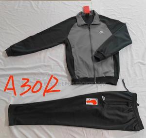 Black- Grey Quality Imported Tracksuits - thumbnail 2