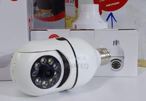NEW -2mp V380 Bulb Camera Wifi Bulb PTZ Camera PTZ- - thumbnail 2