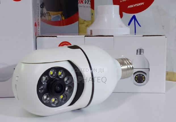 NEW -2mp V380 Bulb Camera Wifi Bulb PTZ Camera PTZ- - main view