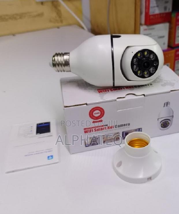 New PTZ Camera V380 Bulb PTZ Bulb Wifi Camera PTZ Nanny>>