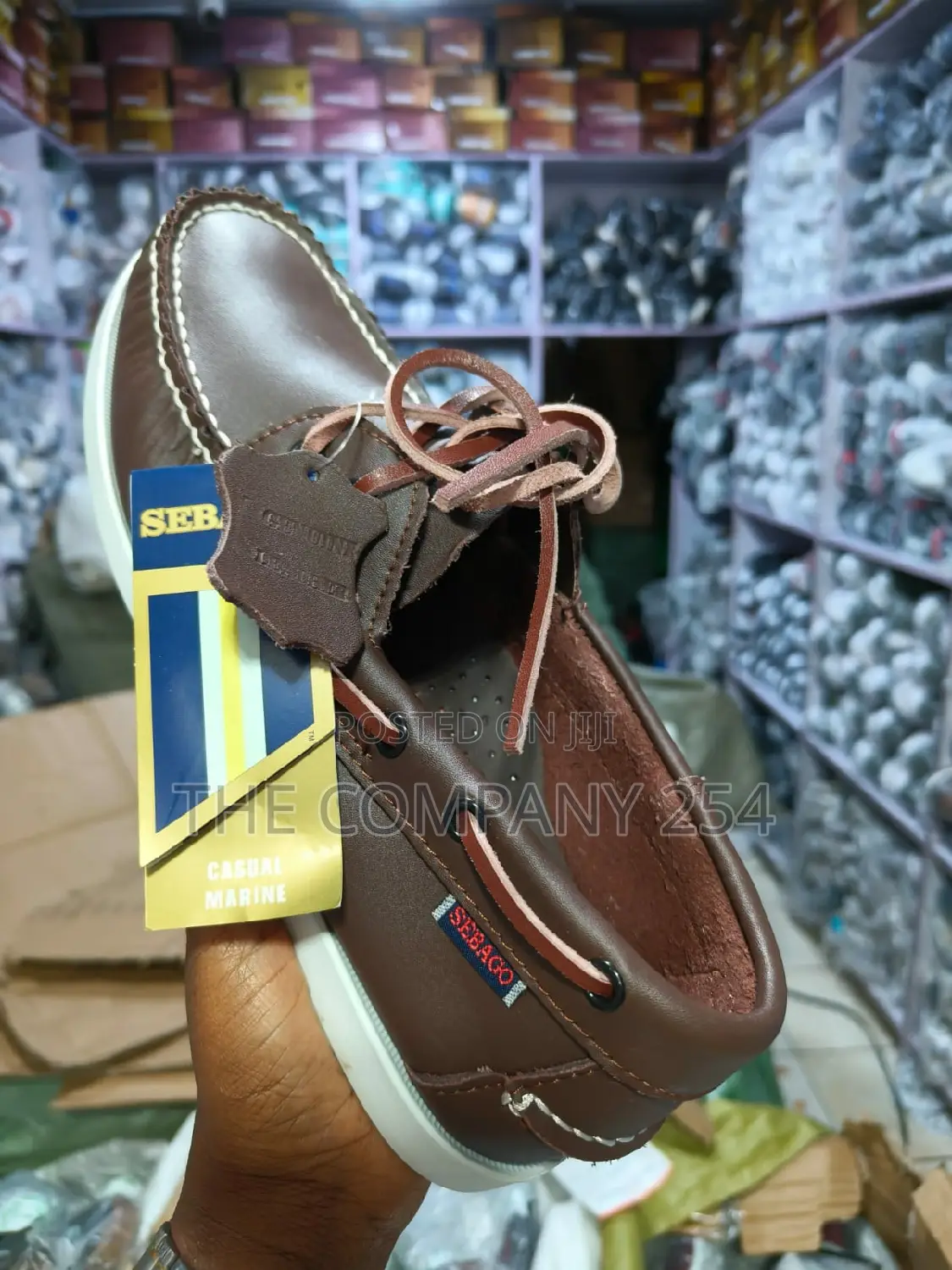 Sebago Platinum Boat Shoe Leather Loafer Shoe 40_45 at 2500