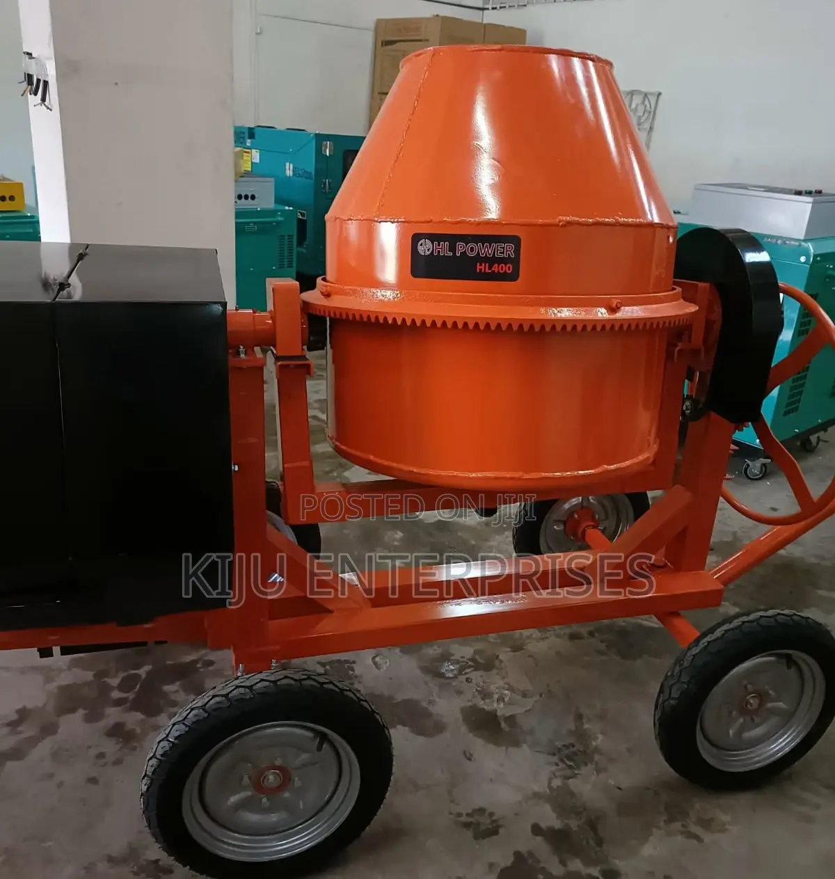 Concrete Mixer With Diesel Engine