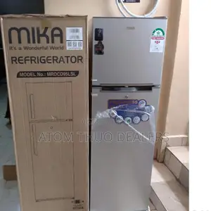 Silver Mika 168 Litres Double Door Fridge MRDCD95LSL