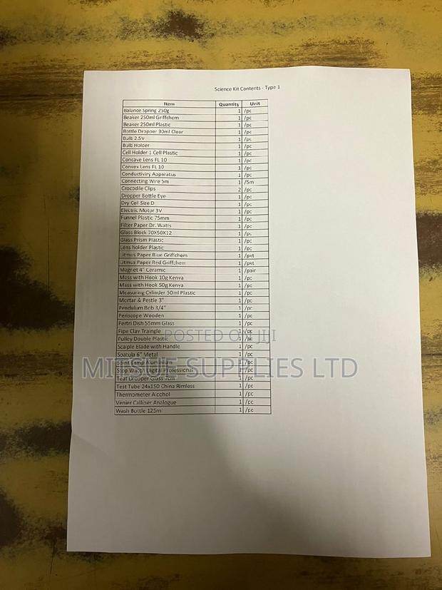 Educational Science Kit General for CBC - thumbnail 3