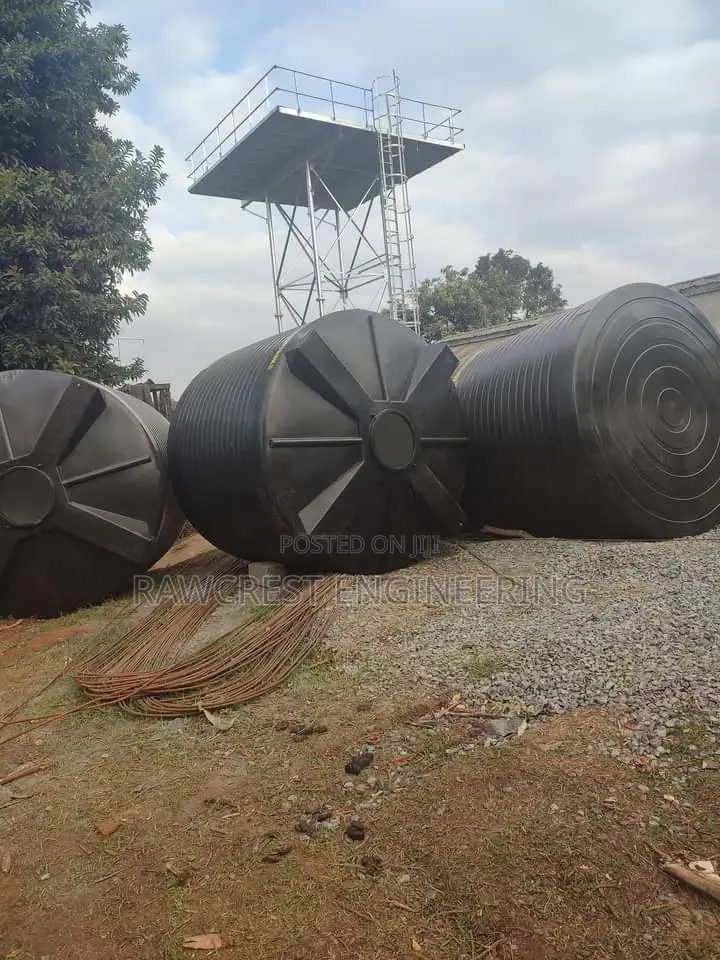 Steel and Plastic Tank Installation