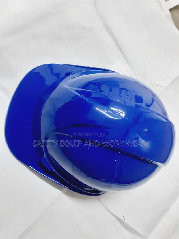 Heavy Duty Helment- Blue In Color