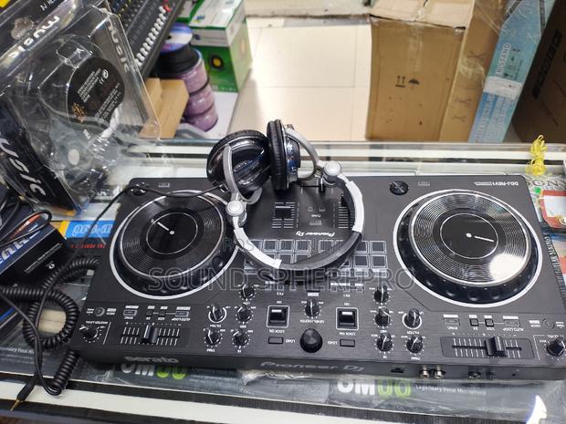 DDJ-Rev 1 Controller Plus Pioneer Headphones