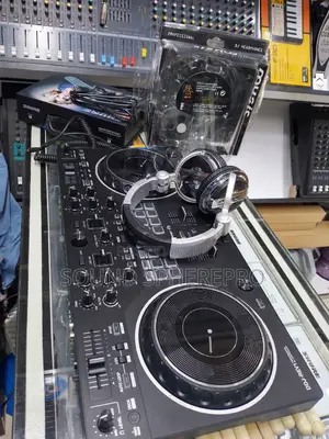 DDJ-Rev 1 Controller Plus Pioneer Headphones