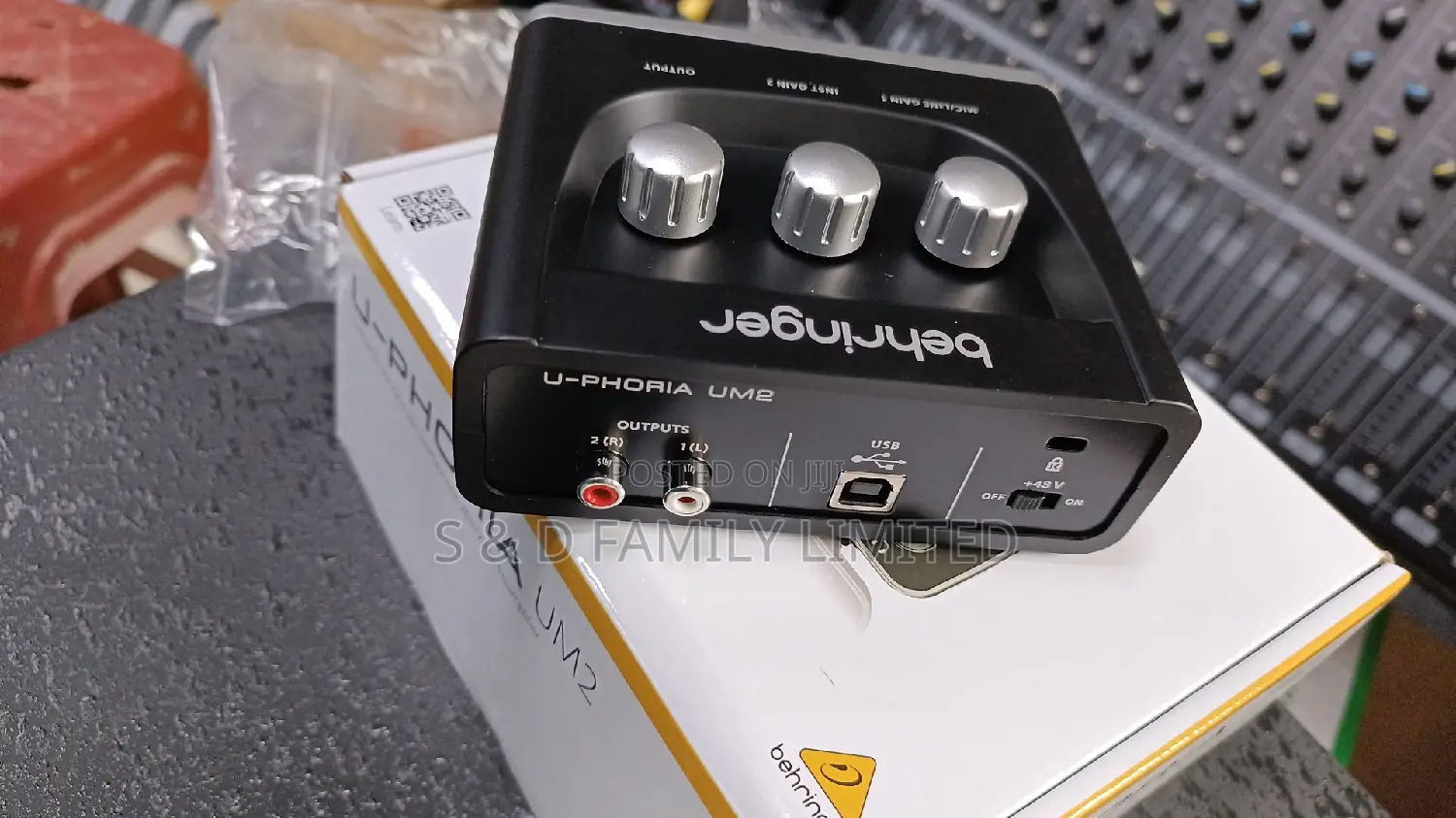 Uphoria UM2 One Channel Soundcard