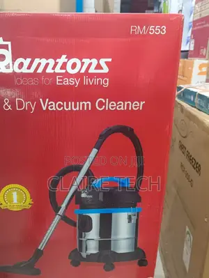 Wet and Dry Vacuum Cleaner Ramtons 21 Kg