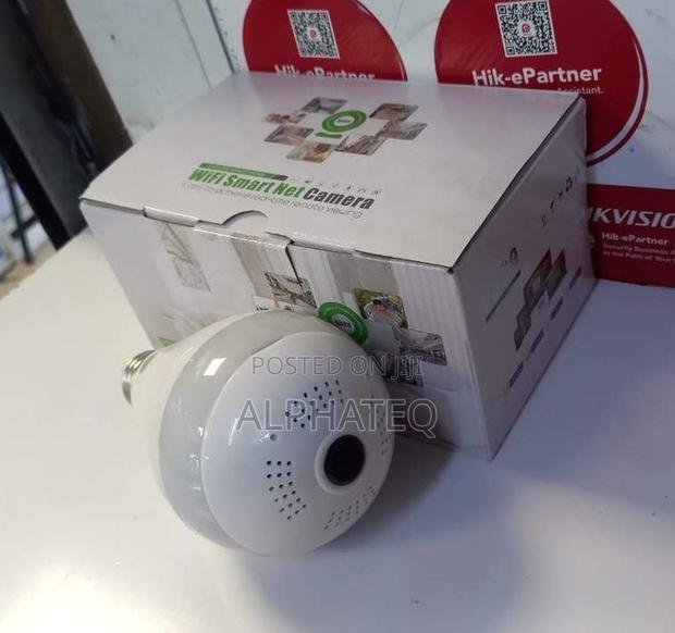 Nanny Camera -HOME CCTV Bulb V380 Camera New New - main view