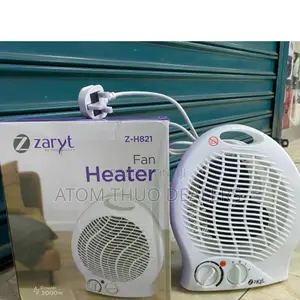 New White Zaryt Fan Heater Z-H821