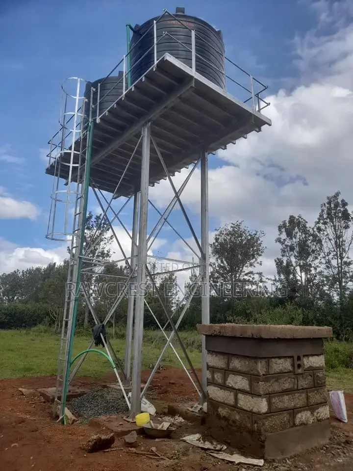 Water Tower Construction and Water Drilling