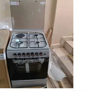 Ramtons 60*60 3+1 Standing Cooker Electric Oven RM406 Silver