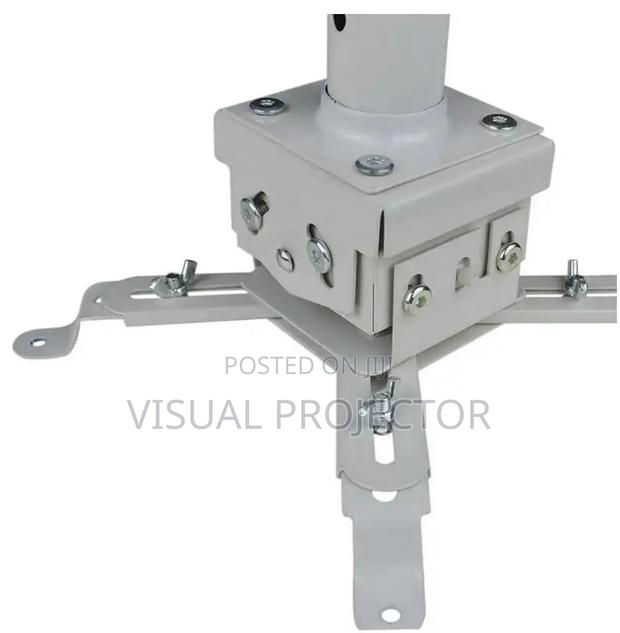 Universal Projector Ceiling Mount 1m Adjustable Aluminum - thumbnail 4